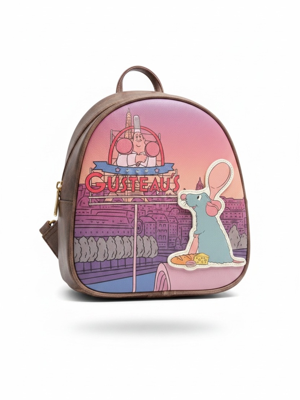 BioWorld BoxLunch Exclusive Disney Ratatouille Mini Back Pack Light-up Purple